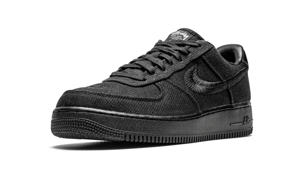 Stussy × Nike Air Force 1 Low Black 黒 27 16226357_30929039_600.jpg